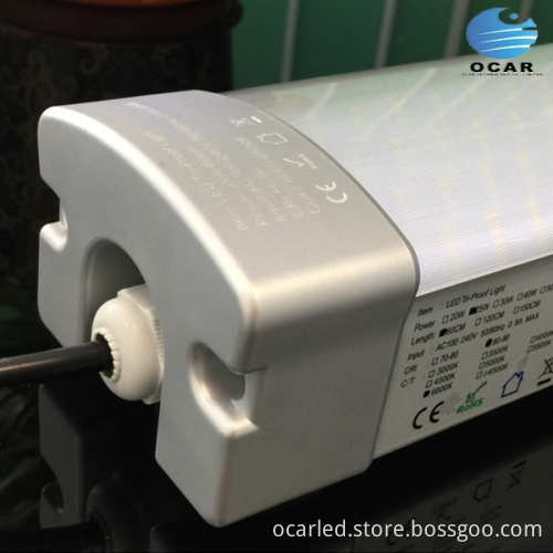 Indoor lighting 30W Aluminum Tri-proof LED Tube Lights with 3 years warranty